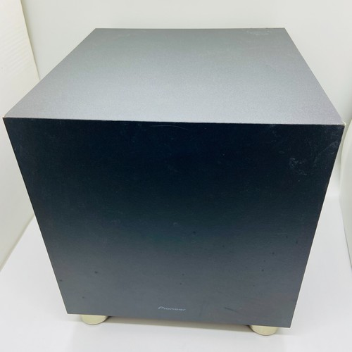 Pioneer Modello S-12W Seriale # PIVH013847WL Subwoofer Testato Funzionante Nero - Foto 3 di 10