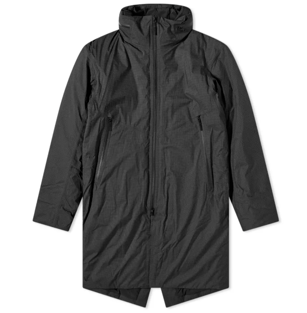 ARC'TERYX VEILANCE GORE TEX MONITOR IS GR COAT - BLACK ARC'TERYX VEILANCE GORE TEX MONITOR IS GR COAT - BLACK