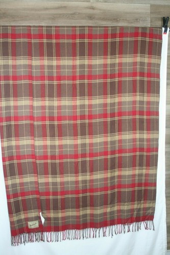 Woolrich Home for Target Acrylic Fringe Reversible Throw Blanket 50" x 60 Plaid - Picture 3 of 8