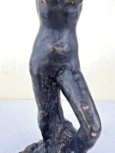 VTG Pierre Bonard's "Girl Bathing” Sculpture Reproduction Marked "1966 AMR" 12" - Picture 8 of 11