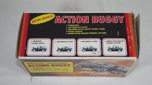 Vintage 80's Toys Action Buggy dune buggy. Does not work T24 - Picture 4 of 6