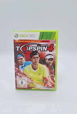 2K SPORTS TOP SPIN 4 | XBOX 360 | OVP  | PAL VERSION