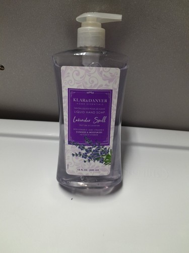 NEW KLAR & DANVER Lavender Spell Liquid Hand Soap 15 Oz Pump Bottle - Picture 2 of 8
