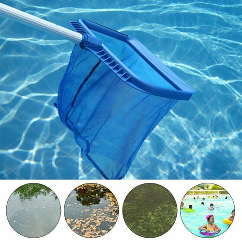 Leaf Net Pool Swimming Pool Telescopic Pole Landing Net Cleaner Brush L8I2 NEW - Picture 3 of 9