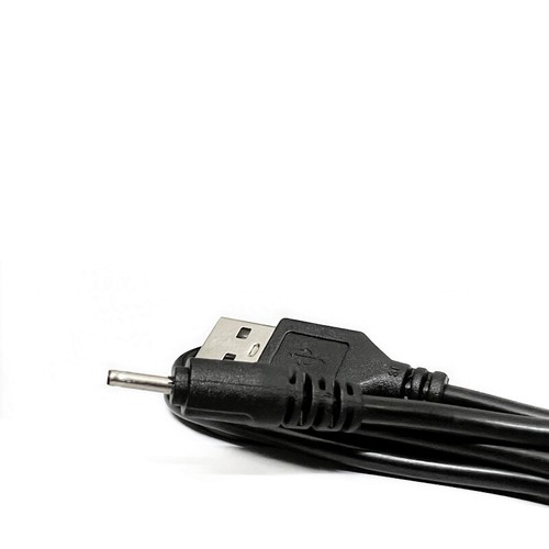 USB-Ladekabel für CA-100C Nokia Mobile Schwarz 2 mm auf USB-Kabel kleiner Stift - Zdjęcie 2 z 6