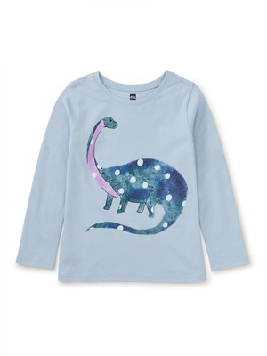 Tea Toddler Clothes Dotted Dino Long Sleeve T-shirt 2T RETAIL $29!