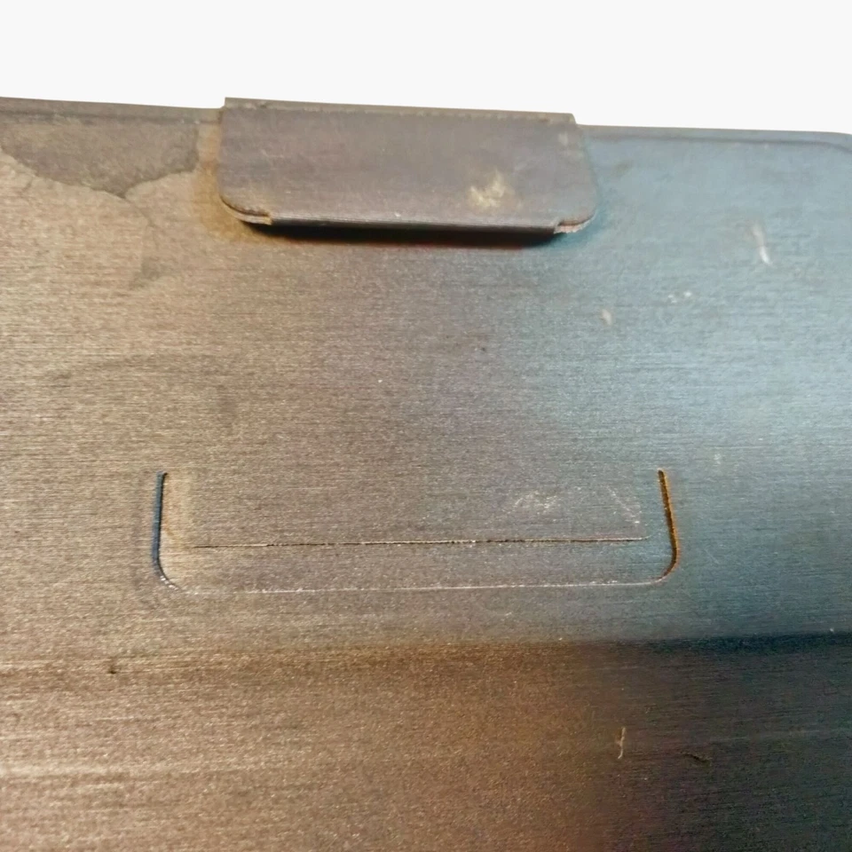 Funda delgada con soporte para tableta Samsung Galaxy Tab negra 9x6 pulgadas Foto 4 de 4