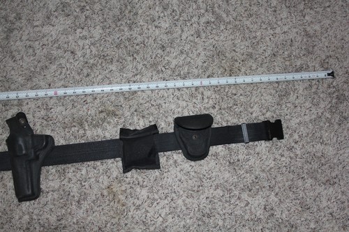 police nylon duty belt LH holster - Picture 4 of 11