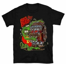 Ed Big Daddy Roth Rat Fink Outrageous All size Short Sleeve Shirt