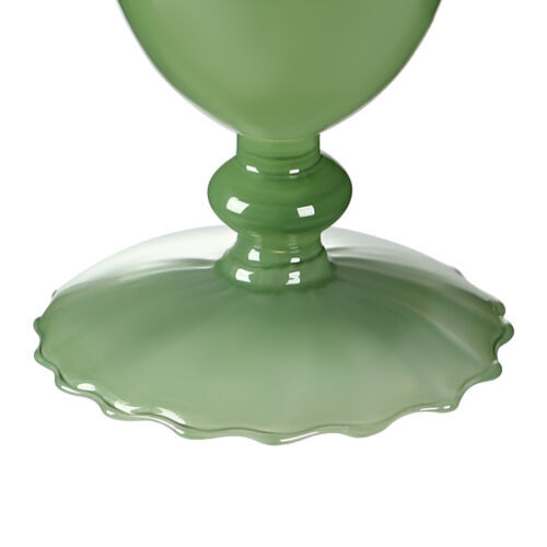 Set of 10 Mini Vases for Flowers - Ten Piece Small Glass Bud Vases - Green - Picture 7 of 14