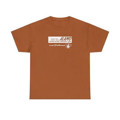 Alamo Amp Catalog Graphic T-Shirt! Vintage Tube Valve Amplifier Guitar 13 Colors