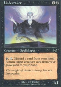 Undertaker x4 - Mercadian Masques - NM-Mint, English - Mercadian Masques