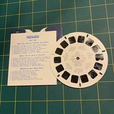 MALTA The Island of Sunshine and History 1958 View-Master Single Reel 1680 1L