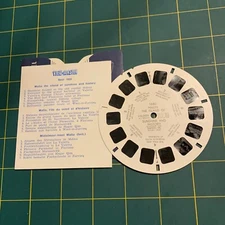 MALTA The Island of Sunshine and History 1958 View-Master Single Reel 1680 1L