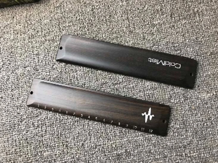 Nueva placa de cubierta de sándalo hecha a mano para Sirius Suzuki S-64 hágalo usted mismo armónica Foto 2 de 4