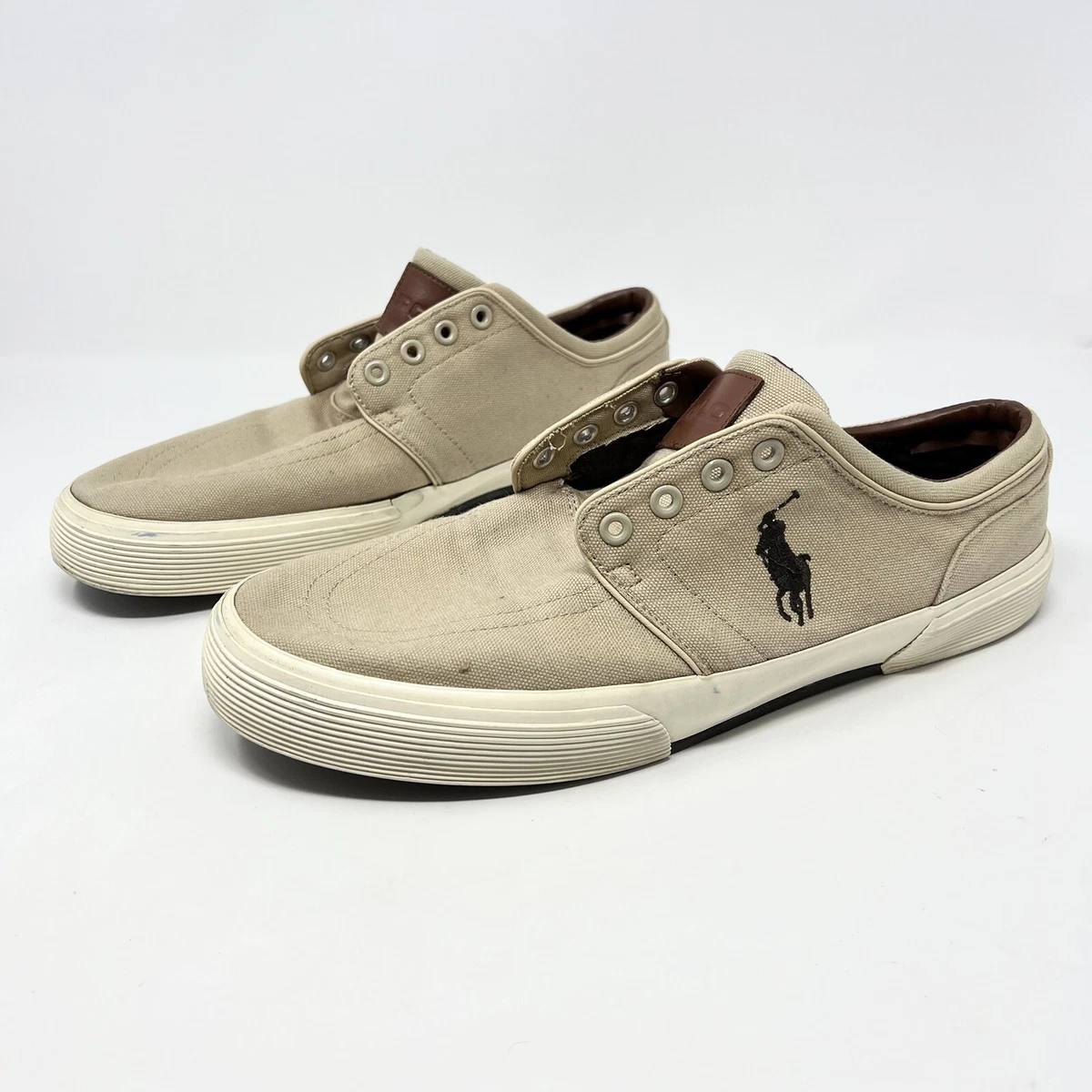 Polo clearance canvas shoes
