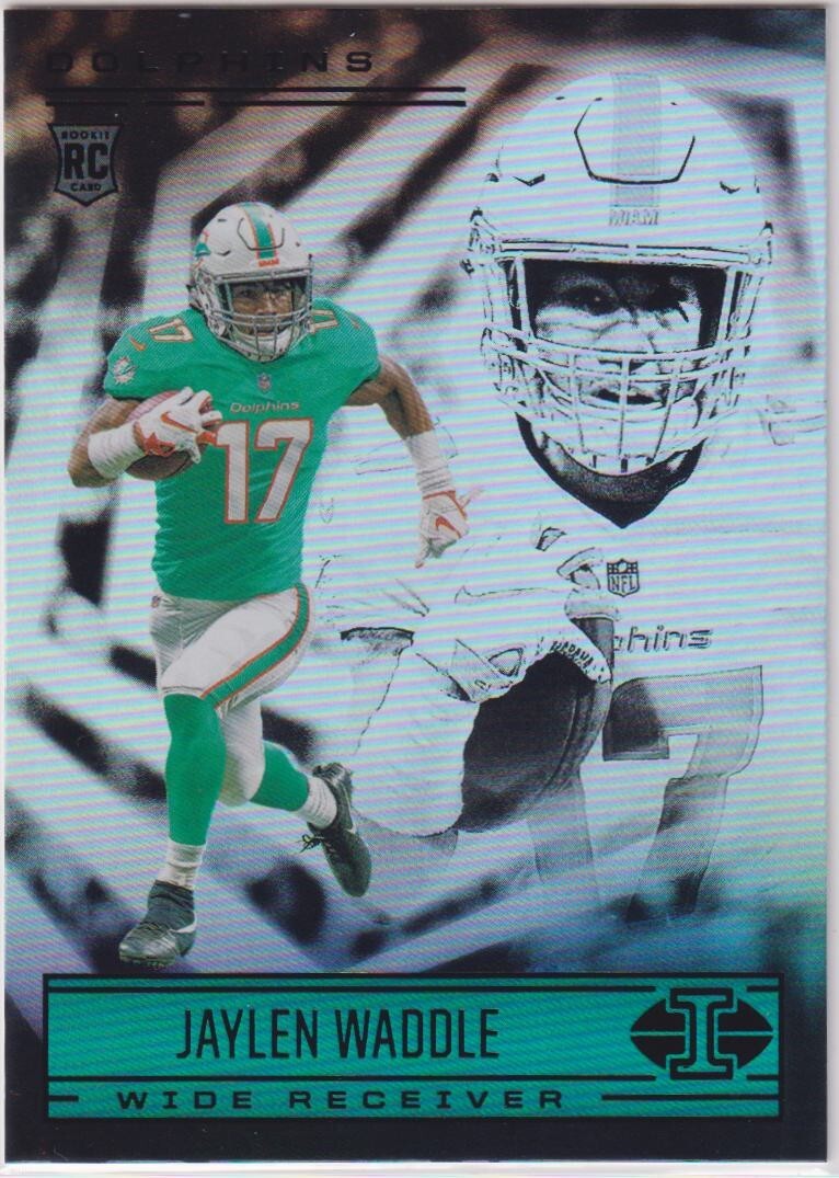 2021 Illusions Football Jaylen Waddle RC #66 Miami Dolphins