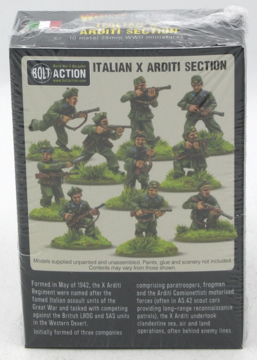 Bolt Action 402215806 Italian X Arditi Section (WWII) Commando