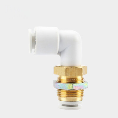 1pcs SMC KQ2LE10-00A - Push-In to Push-In Pneumatic Tubing Fitting  KD #F7