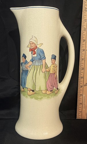 ROSEVILLE MUGS and TANKARD DUTCH THEME LEMONADE SEVEN 7-PIECE SET EXCELLENT FINE - Bild 2 von 14