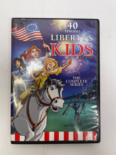 Liberty's Kids: The Complete Series (DVD, 2013, 4 Disc Set) Animated 40 Episodes