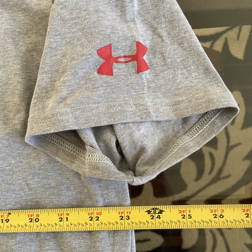 Under Armour Chicago Bulls NBA Combine Heat Gear Gray Basketball Shirt Mens XL - Picture 3 of 5