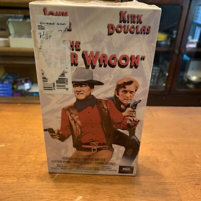 The War Wagon (Sealed VHS) John Wayne & Kirk Douglas 96898001632| eBay