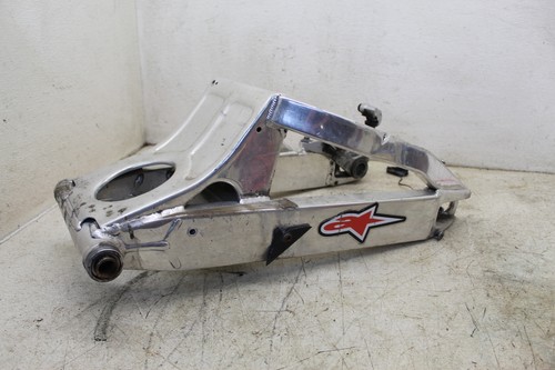 1999 2000 YAMAHA YZF R6 CHROME REAR SWINGARM BACK SUSPENSION SWING ARM C19X - Picture 3 of 5