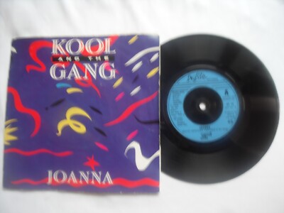 KOOL AND THE GANG JOANNA DE-LITE RECORDS UK 7'' VINYL SINGLE in PICTURE SLEEVE