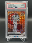 2021 Panini Mosaic Ja'Marr Chase Reactive Orange RC Color Match PSA 10