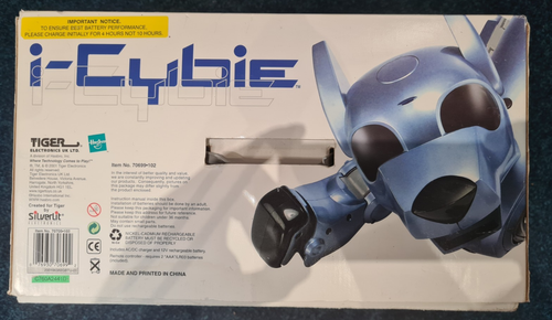 i - CYBIE ORIGINAL GOLD ROBOT DOG - BOXED. Untested - Picture 3 of 8