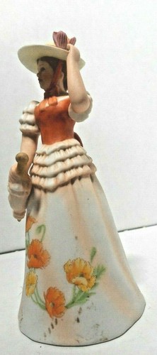 Enesco 1986 Nicole mit Mohnblumen Porzellan Figur Sammlerstück August Geburtstag - Bild 6 von 12