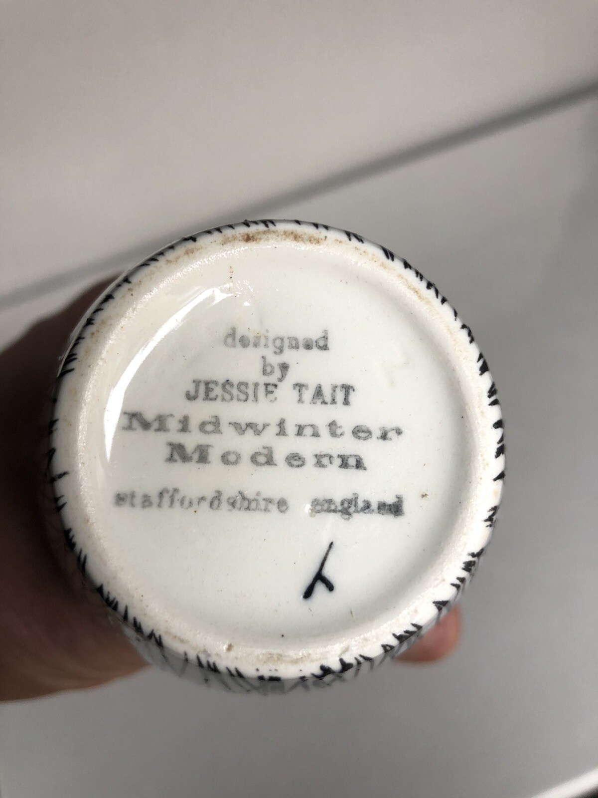 Rare 1957 Clayburn Tonga Pattern (Jessie Tait Midwinter Pottery