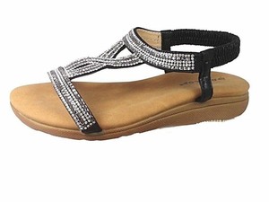 dunlop diamante flip flops