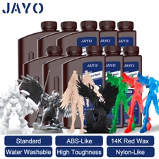 JAYO 10KG 405nm Standard/ABS-Like/Water Washable/Red Wax Resin 3D Printer LCD
