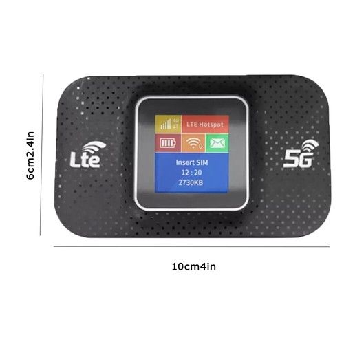 5G Tragbare Mobiler Wireless WLAN Router Hotspot WiFi Modem SIM Karte - Bild 12 von 13
