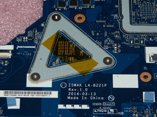 ACER ASPIRE E5-551G Mainboard Z5WAK LA-B221P AMD A10-7300 CPU Radeon R7 M265 2GB - Bild 5 von 6