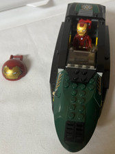 LEGO Super Heroes IRON MAN Sea Port Battle 76006 Incomplete BOAT & Minifigure
