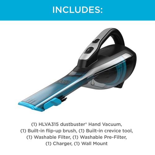 BLACK+DECKER Detailer Dustbuster Cordless Lithium-Ion Handheld Vacuum Cleaner - Picture 7 of 20