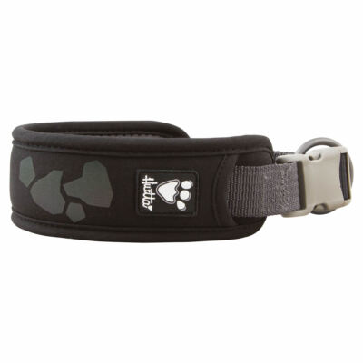 Hurtta Weekend Warrior Hunde Halsband schwarz, diverse Größen, NEU