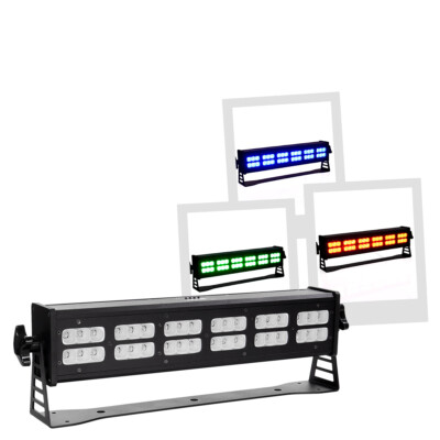 EVOLITE MAX BAR 180, 36x 5W LED Fluter, Architektur Scheinwerfer Alugehäuse