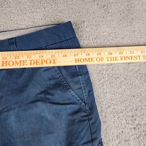 Fox Racing Shorts Mens 32 Blue Chino Skater Motocross - Picture 4 of 8