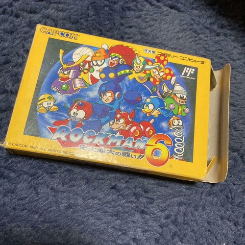 Rockman 6 Megaman Famicom Nintendo FC Importación Japón NES NTSC-J - Imagen 6 de 9