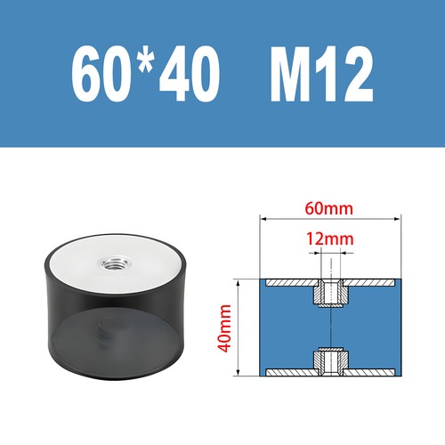 Gummipuffer Typ E Silentblock Schwingungsdämpfer Gewinde M3 - 12 Anschlagpuffer - Bild 41 von 48