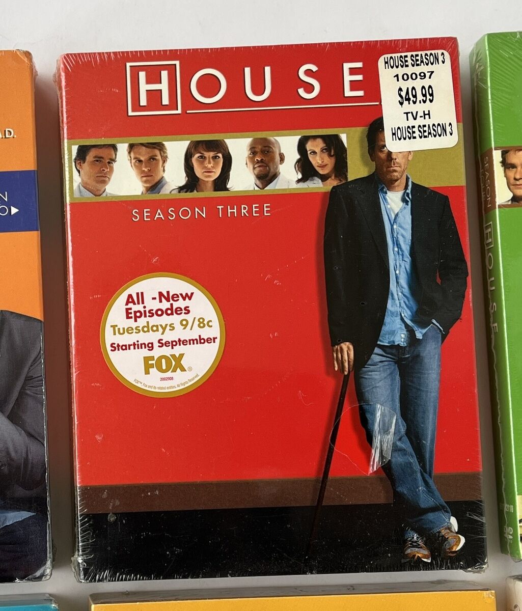 House M.D Box Set Complete Seasons 1 - 8 - DVD Medical Drama House M.D Box Set Complete Seasons 1 - 8 - DVD Medical Drama