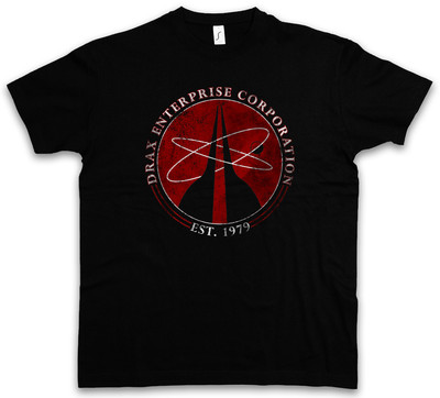 DRAX ENTERPRISE CORPORATION I T-SHIRT James Fleming 007 Hugo Bond 1979 Company