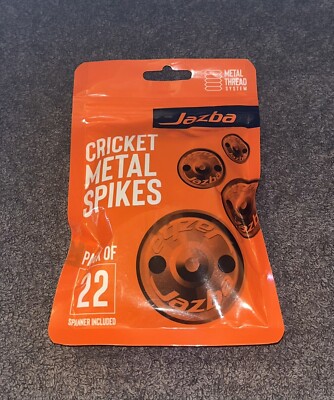 Jazba Cricket Trainer / Spikes - Neu - 22 Stück Metallspikes