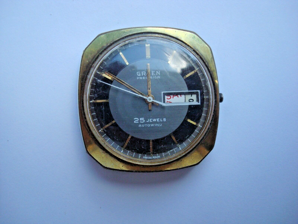 Reloj Haste 2000 Automatic 25 Jewels Gruen Precision Autowind