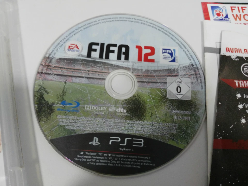FIFA 12 PS3 Black Label Completo PAL España Rooney Wilshere, foto 2 de 3