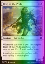 Magic the Gathering MTG Hero of the Pride (22) Theros Beyond Death   LP FOIL